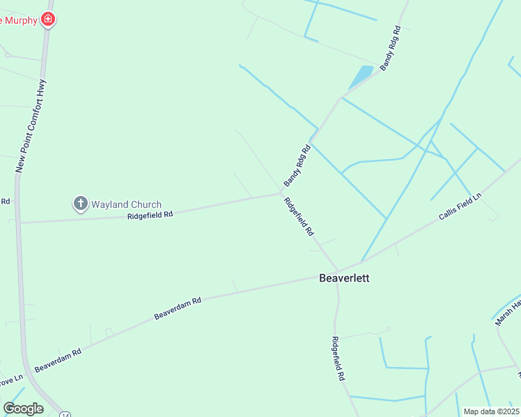 map of restaurants, bars, coffee shops, grocery stores, and more near 830 Ridgefield Road in Mathews