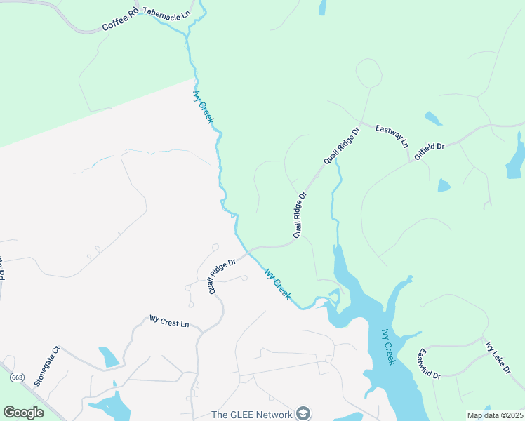map of restaurants, bars, coffee shops, grocery stores, and more near 107 Deer Track Drive in Forest
