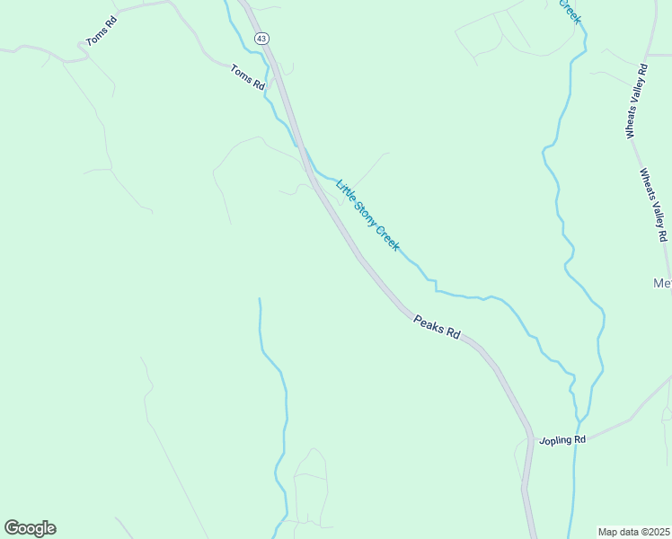 map of restaurants, bars, coffee shops, grocery stores, and more near 6380 Peaks Road in Bedford