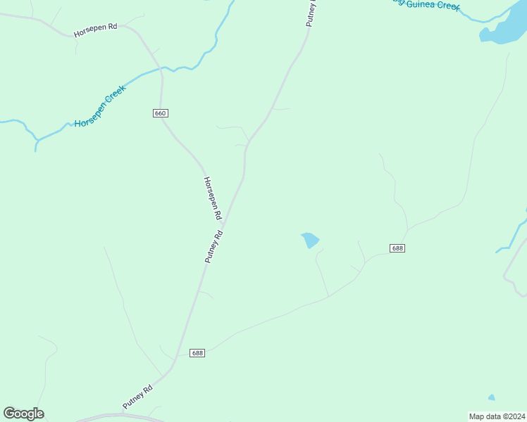 map of restaurants, bars, coffee shops, grocery stores, and more near 619 Putney Road in Farmville