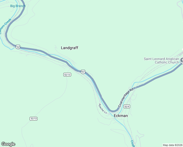 map of restaurants, bars, coffee shops, grocery stores, and more near 30767 Coal Heritage Road in Northfork