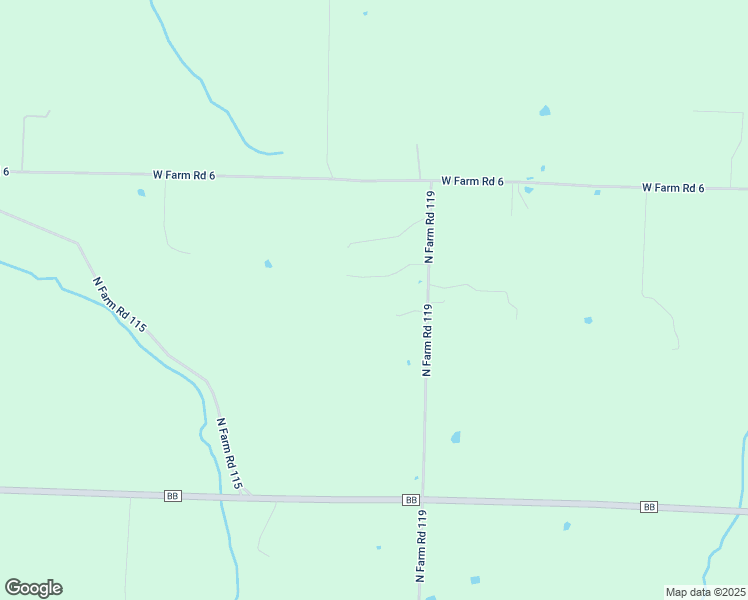 map of restaurants, bars, coffee shops, grocery stores, and more near 11639 North Farm Road 119 in Willard