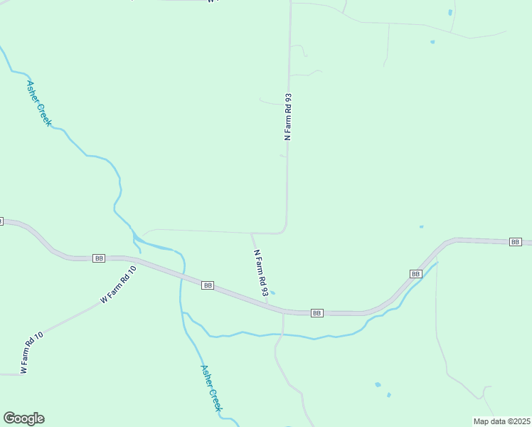 map of restaurants, bars, coffee shops, grocery stores, and more near 11549 N Farm Road 93 in Walnut Grove