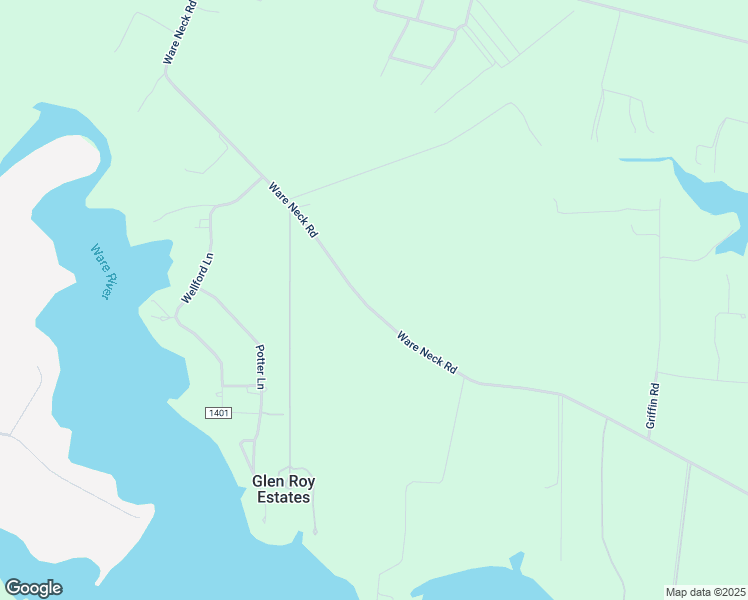 map of restaurants, bars, coffee shops, grocery stores, and more near 7195 Ware Neck Road in Gloucester
