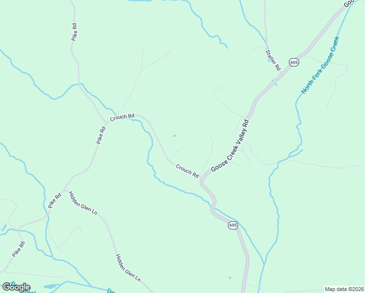 map of restaurants, bars, coffee shops, grocery stores, and more near 1211 Crouch Road in Montvale