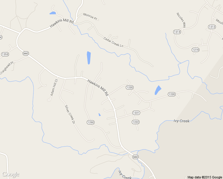 map of restaurants, bars, coffee shops, grocery stores, and more near 100 Mill Acres Drive in Lynchburg