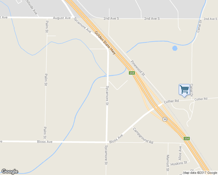 map of restaurants, bars, coffee shops, grocery stores, and more near 8450 Sycamore Street in Delhi