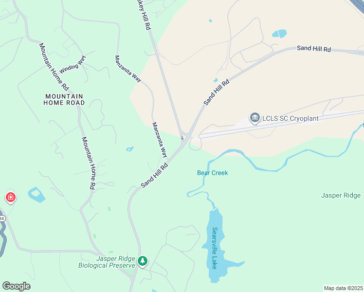 map of restaurants, bars, coffee shops, grocery stores, and more near 3900 Sand Hill Road in Redwood City