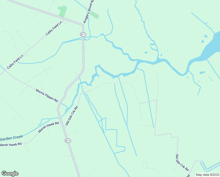 map of restaurants, bars, coffee shops, grocery stores, and more near 594 Old Garden Creek Road in Mathews