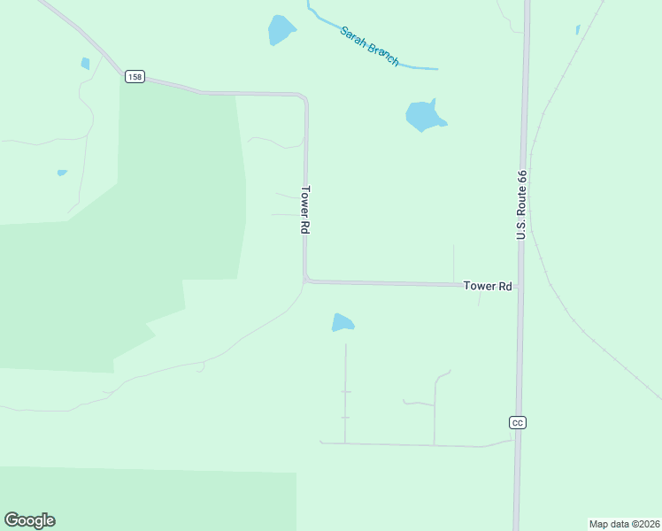 map of restaurants, bars, coffee shops, grocery stores, and more near Tower Road in Niangua
