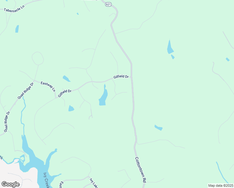 map of restaurants, bars, coffee shops, grocery stores, and more near 1094 Val Terrace Court in Forest