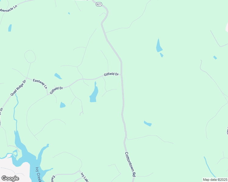 map of restaurants, bars, coffee shops, grocery stores, and more near 1148 Val Terrace Court in Forest