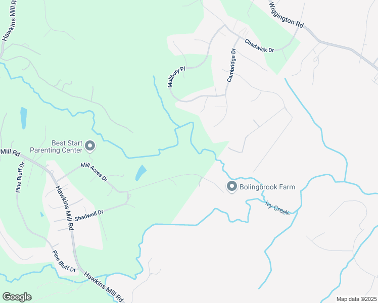 map of restaurants, bars, coffee shops, grocery stores, and more near 142 Mill Acres Drive in Lynchburg