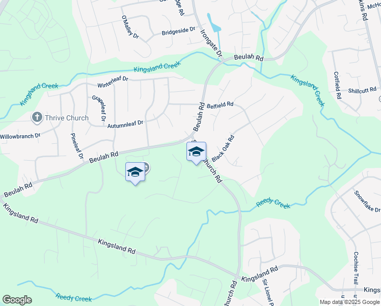 map of restaurants, bars, coffee shops, grocery stores, and more near 7700 Salem Church Road in Richmond