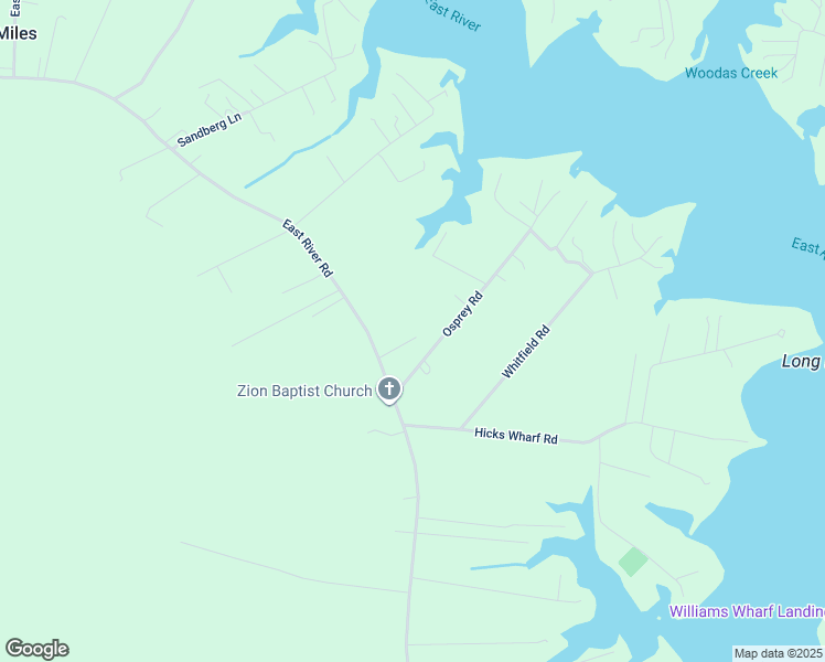 map of restaurants, bars, coffee shops, grocery stores, and more near 3445 East River Road in Cardinal