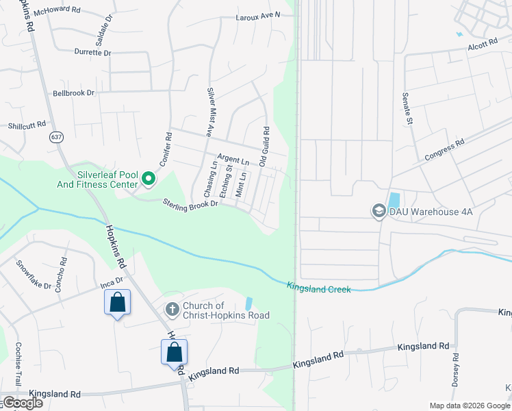 map of restaurants, bars, coffee shops, grocery stores, and more near 7880 Old Guild Road in Richmond