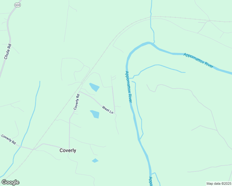 map of restaurants, bars, coffee shops, grocery stores, and more near 13461 West Lane in Amelia Court House