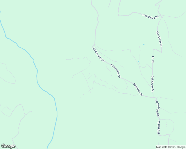 map of restaurants, bars, coffee shops, grocery stores, and more near Fitzwater Drive in Springdale