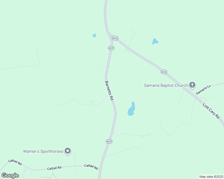 map of restaurants, bars, coffee shops, grocery stores, and more near 5520 Barnetts Road in Charles City