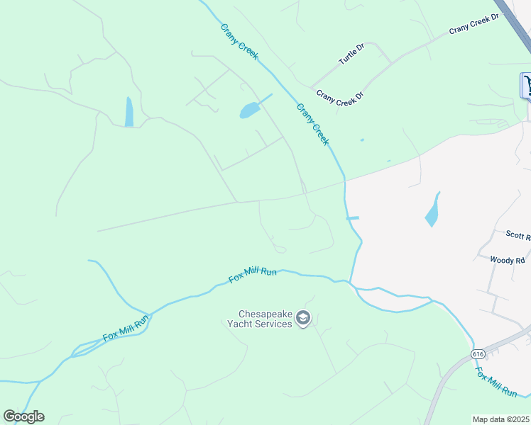 map of restaurants, bars, coffee shops, grocery stores, and more near 5617 Fawn Court in Gloucester
