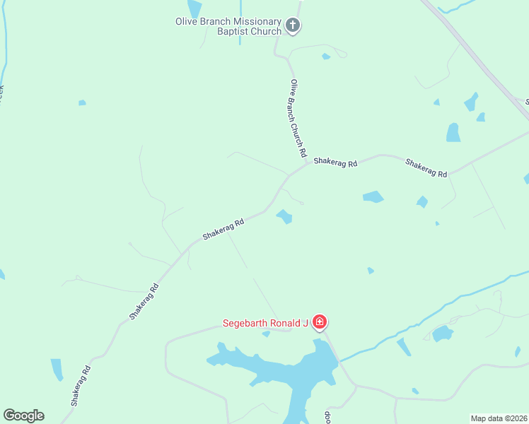 map of restaurants, bars, coffee shops, grocery stores, and more near Shakerag Road in Hanson