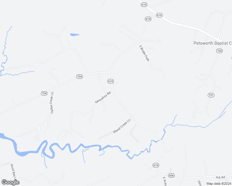 map of restaurants, bars, coffee shops, grocery stores, and more near 7377 Old Pinetta Road in Gloucester