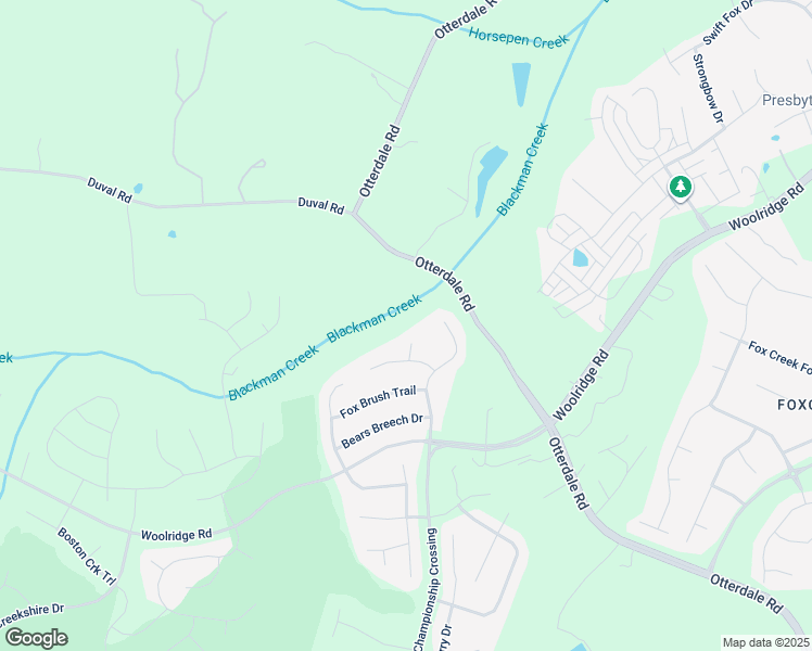 map of restaurants, bars, coffee shops, grocery stores, and more near 11612 Great Willow Dr in Moseley
