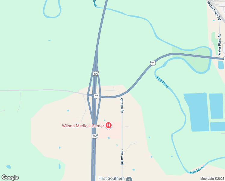 map of restaurants, bars, coffee shops, grocery stores, and more near 310 Road in Neodesha