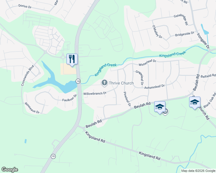 map of restaurants, bars, coffee shops, grocery stores, and more near 7205 Iron Bridge Rd in Richmond