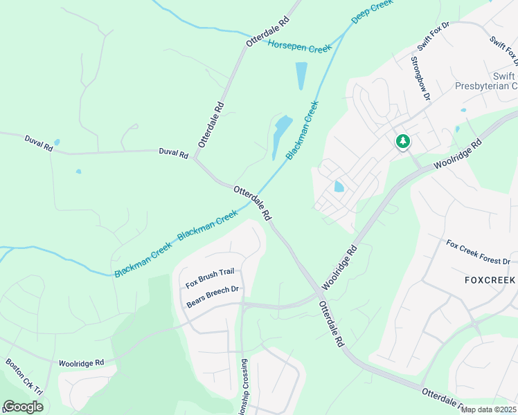 map of restaurants, bars, coffee shops, grocery stores, and more near 11612 Great Willow Dr in Moseley