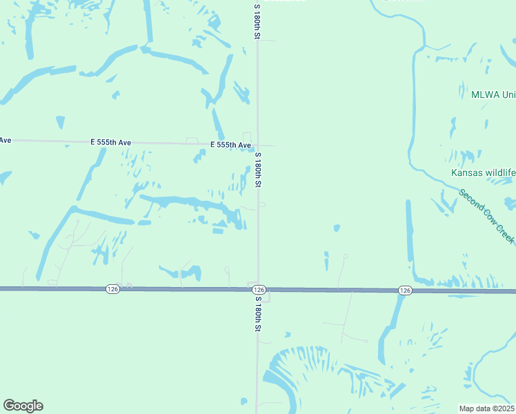 map of restaurants, bars, coffee shops, grocery stores, and more near South 180th Street in Pittsburg