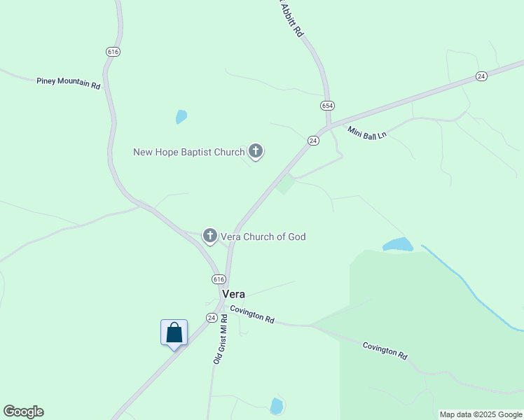 map of restaurants, bars, coffee shops, grocery stores, and more near 6124 Old Courthouse Road in Appomattox