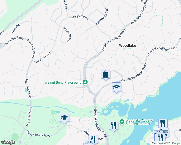 map of restaurants, bars, coffee shops, grocery stores, and more near 6202 Heather Glen Road in Midlothian