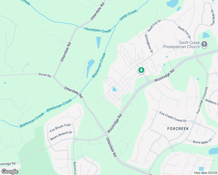 map of restaurants, bars, coffee shops, grocery stores, and more near 6325 Anise Circle in Moseley