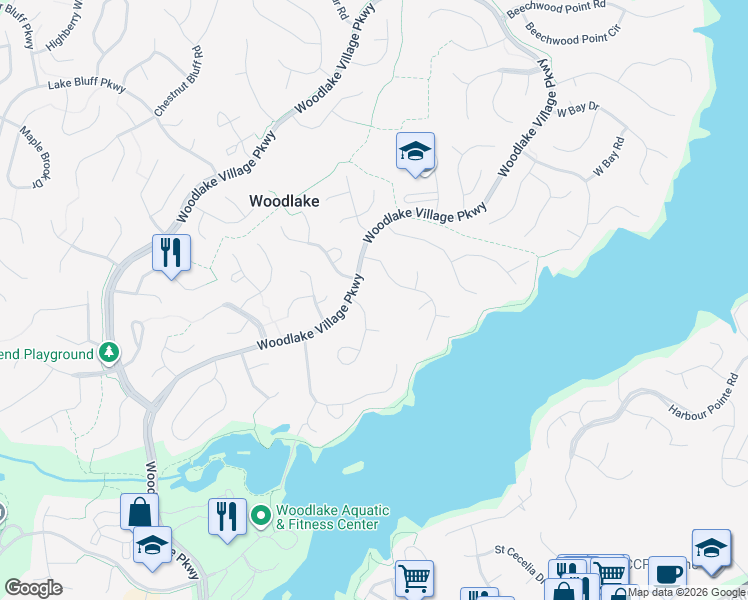 map of restaurants, bars, coffee shops, grocery stores, and more near 5903 Country Walk Road in Midlothian