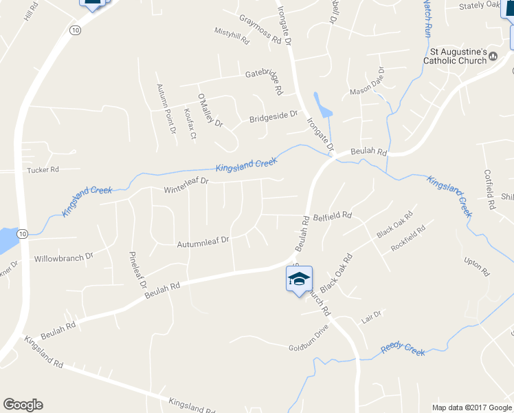 map of restaurants, bars, coffee shops, grocery stores, and more near 5236 Autumnleaf Drive in Richmond