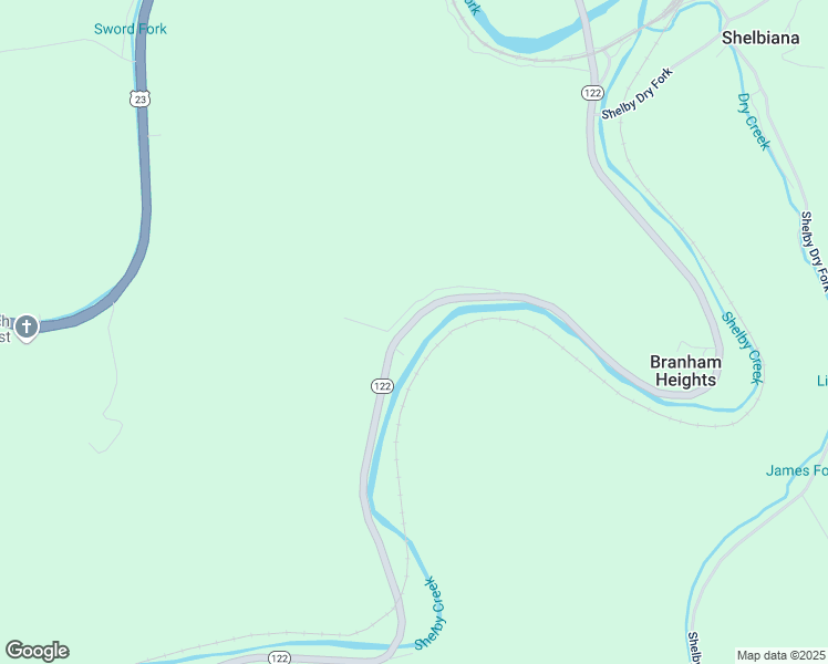 map of restaurants, bars, coffee shops, grocery stores, and more near 1668 Collins Highway in Pikeville