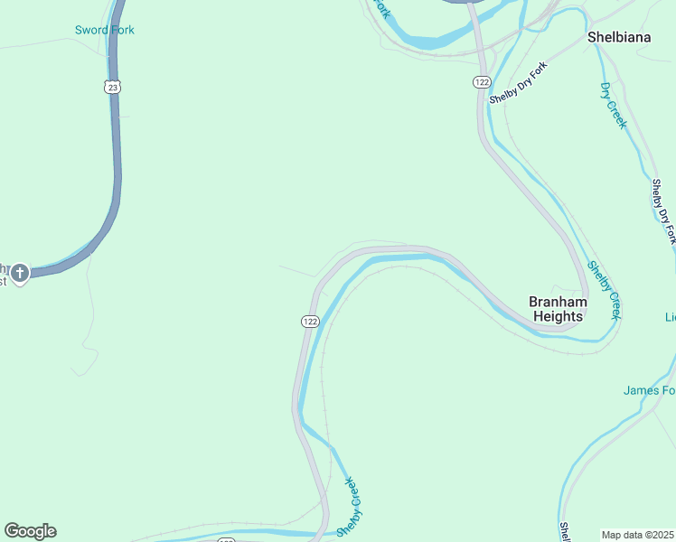 map of restaurants, bars, coffee shops, grocery stores, and more near 1668 Collins Highway in Pikeville