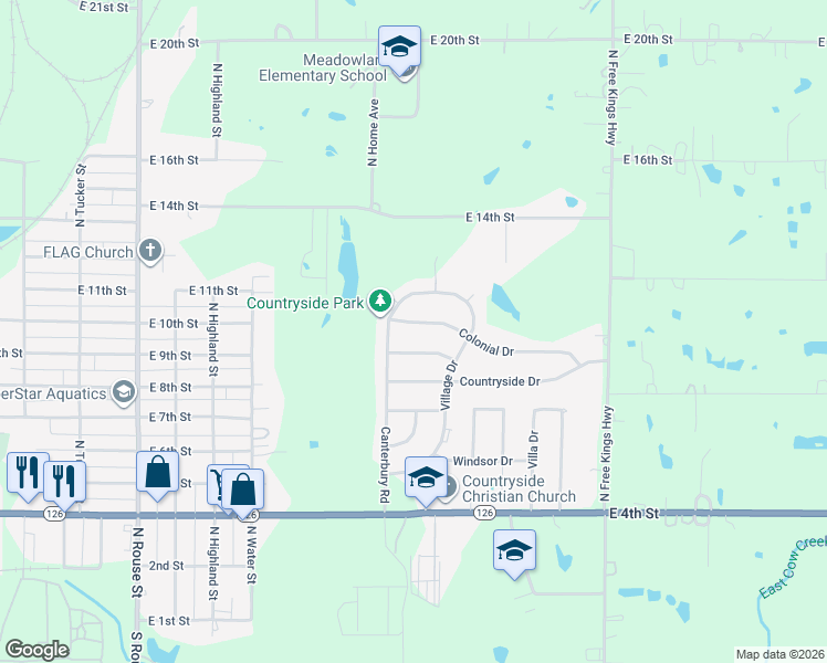 map of restaurants, bars, coffee shops, grocery stores, and more near 1700-1808 Cambridge Ln in Pittsburg