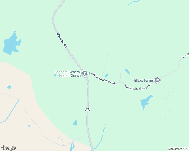 map of restaurants, bars, coffee shops, grocery stores, and more near 2132-2298 Buntin Schoolhouse Road in Manitou