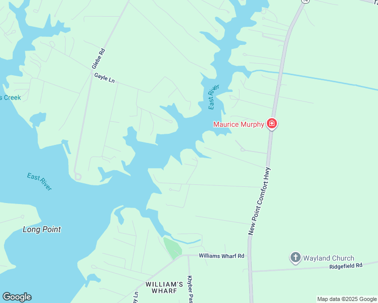 map of restaurants, bars, coffee shops, grocery stores, and more near 149 Tall Pines Lane in Mathews