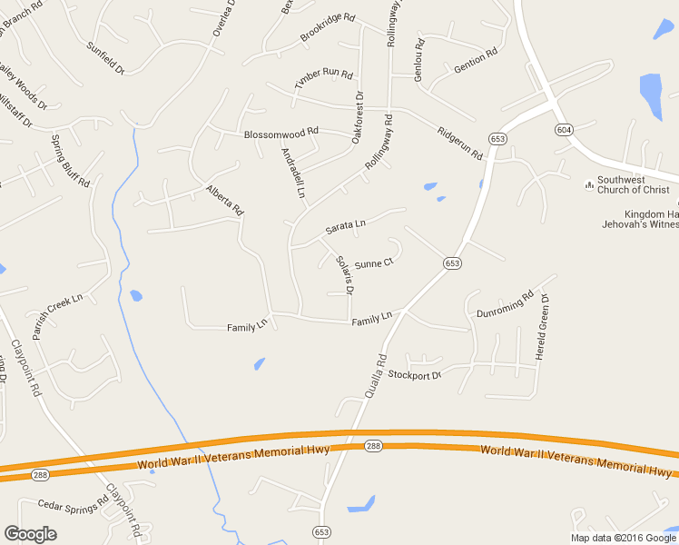 map of restaurants, bars, coffee shops, grocery stores, and more near 5438 Solaris Drive in Chesterfield