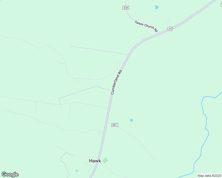 map of restaurants, bars, coffee shops, grocery stores, and more near 2799 Cumberland Road in Farmville