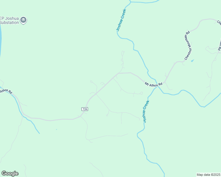 map of restaurants, bars, coffee shops, grocery stores, and more near 3727 Mount Athos Road in Lynchburg