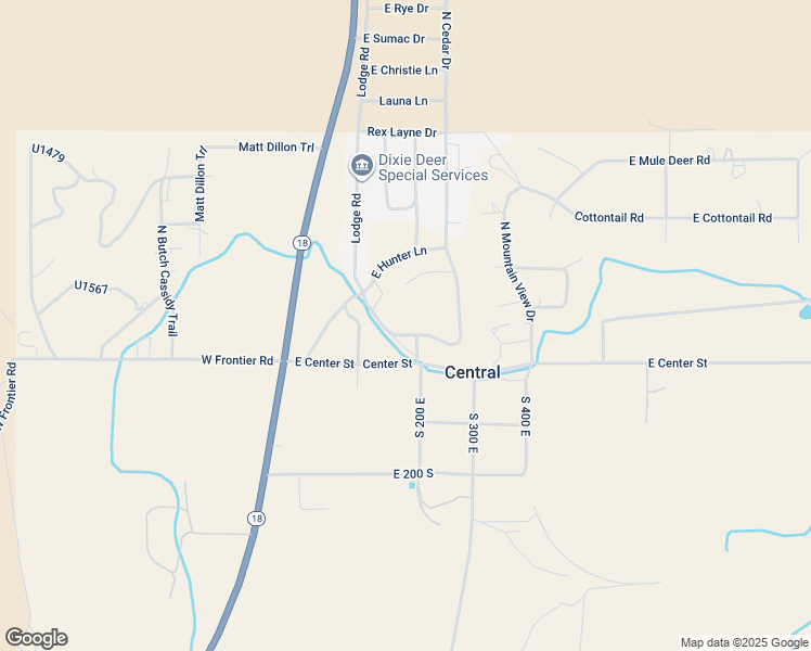 map of restaurants, bars, coffee shops, grocery stores, and more near 172 East Red Hill Road in Central