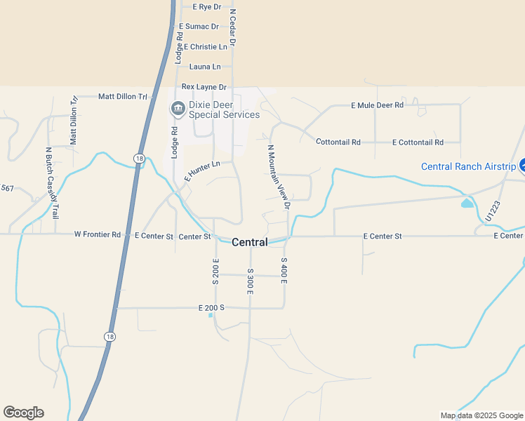 map of restaurants, bars, coffee shops, grocery stores, and more near 328 Hillcrest Circle in Central