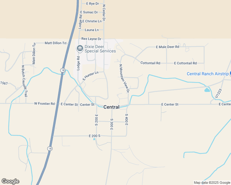 map of restaurants, bars, coffee shops, grocery stores, and more near 328 Hillcrest Circle in Central