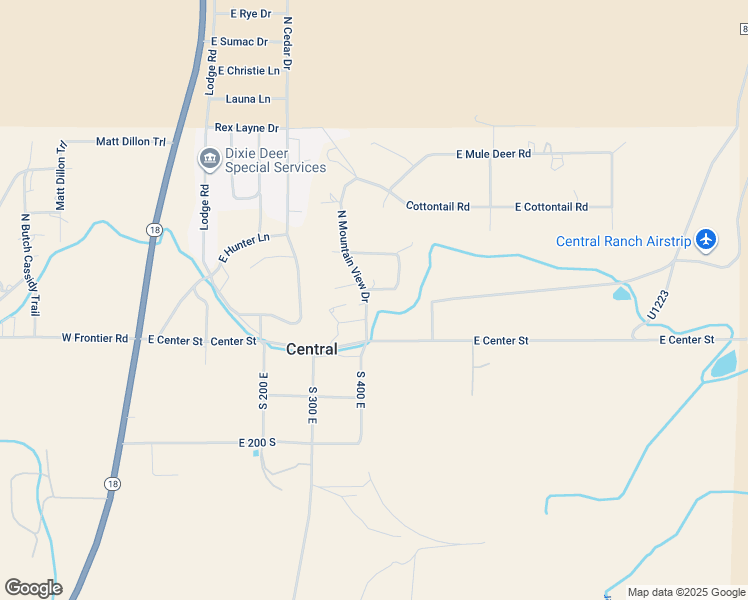 map of restaurants, bars, coffee shops, grocery stores, and more near 414 East Pine View Drive in Central
