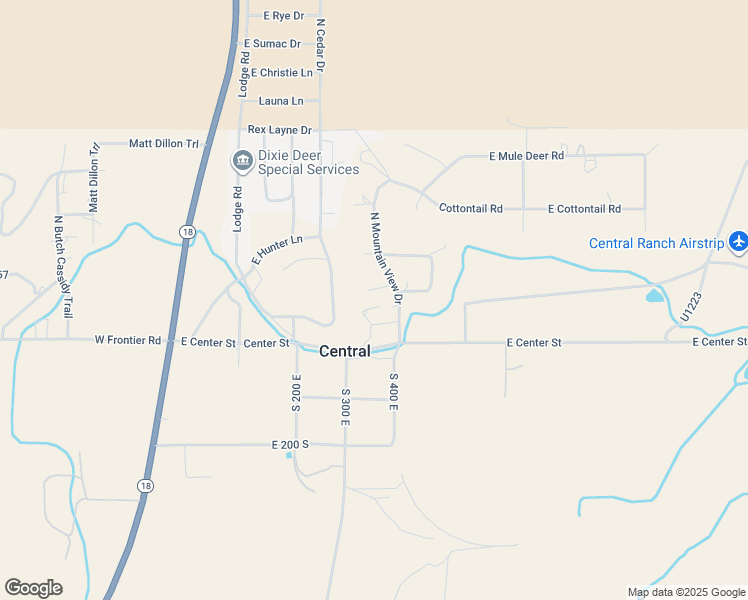 map of restaurants, bars, coffee shops, grocery stores, and more near 340 Hillcrest Circle in Central