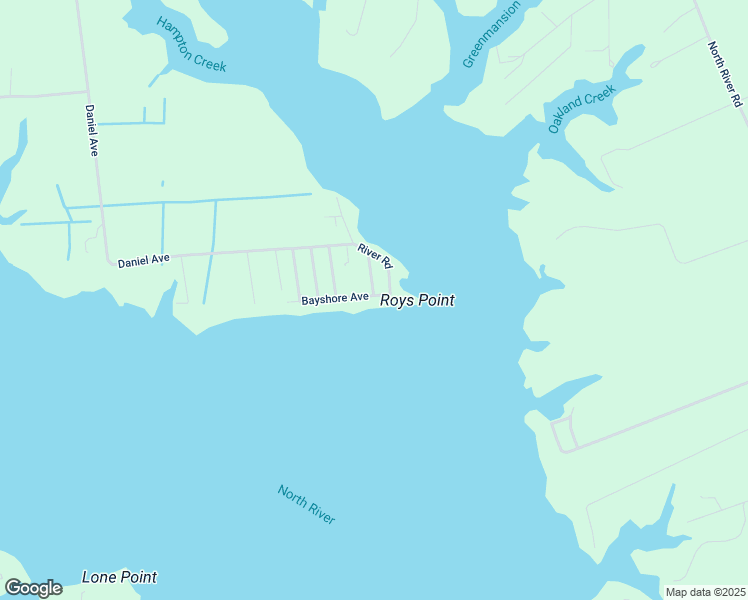 map of restaurants, bars, coffee shops, grocery stores, and more near 210 Bayshore Avenue in North